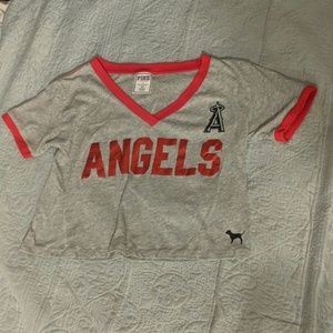 Angels crop top